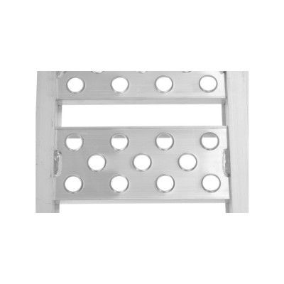 nájezdová rampa - skládací - hliníková třídílná, Q-TECH (1 ks)