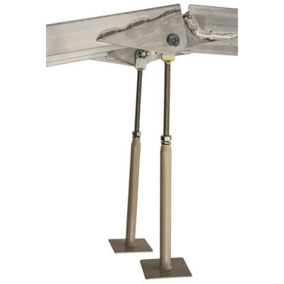 nájezdová rampa HD - skládací - hliníková (s podpěrou), Q-TECH (1 ks)