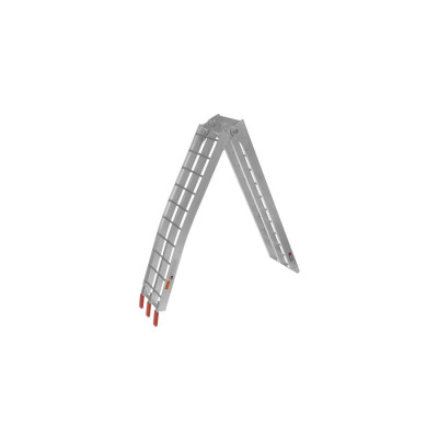 nájezdová rampa - skládací - hliníková úzká, Q-TECH (1 ks)