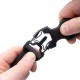 zavazadlové popruhy Atlas B-Clip, 2 ks, OXFORD (černá, 26mm x 1,2m)