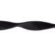 zavazadlové popruhy Atlas B-Clip, 2 ks, OXFORD (černá, 26mm x 1,2m)