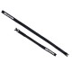zavazadlové popruhy Atlas B-Clip, 2 ks, OXFORD (černá, 17mm x 1,2m)