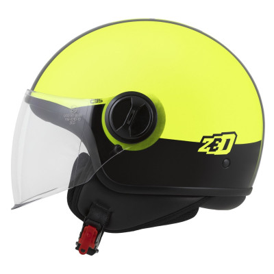 přilba C35, ZED (žlutá fluo/černá) 2025
