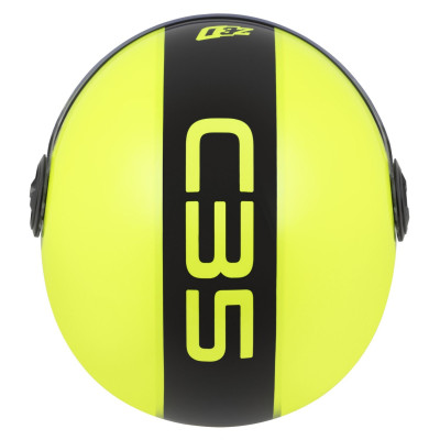 přilba C35, ZED (žlutá fluo/černá) 2025