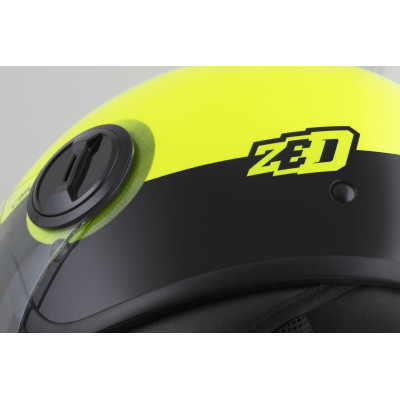 přilba C35, ZED (žlutá fluo/černá) 2025