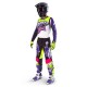 kalhoty SUPERTECH limitovaná edice DIRT STUDIOS, ALPINESTARS (bílá/fialová/růžová/žlutá fluo) 2025