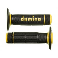 gripy A020 (offroad) délka 118 mm, DOMINO (černo-žluté)