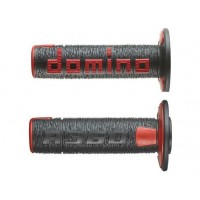 gripy A360 (offroad) délka 120 mm, DOMINO (černo-červené)