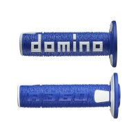 gripy A360 (offroad) délka 120 mm, DOMINO (modro-bílé)