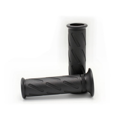 gripy OEM SUZUKI styl (road) délka 124/118 mm, DOMINO (černé)