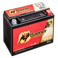 Motobaterie gelová 12V, YTX20L-BS, 18Ah, 290A, BANNER Bike Bull GEL 175x87x155