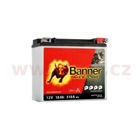 Motobaterie 12V, YTX20HL-BS, 18Ah, 310A, BANNER Bike Bull AGM PRO 175x88x155