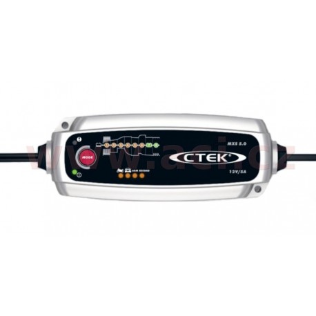 nabíječka CTEK MXS 5.0 NEW s teplotním čidlem 12 V, 120 Ah, 5 A