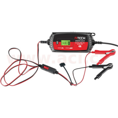 nabíječka A-TECH 6/12 V, 3-120 Ah, 4 A