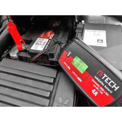 nabíječka A-TECH 6/12 V, 3-120 Ah, 4 A