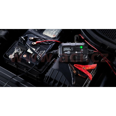 nabíječka NOCO GENIUS5, 6/12 V, 120 Ah, 5 A