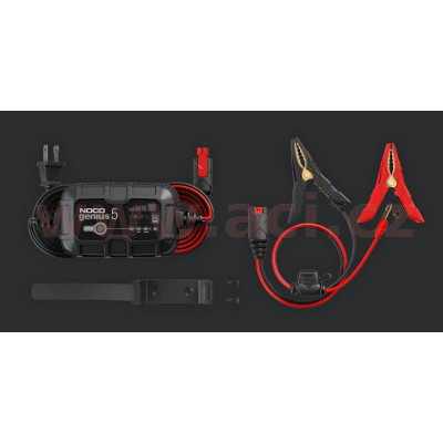 nabíječka NOCO GENIUS5, 6/12 V, 120 Ah, 5 A