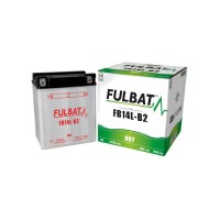 Motobaterie 12V, YB14L-B2, 14,7Ah, 165A, konvenční 134x89x166 FULBAT (vč. balení elektrolytu)