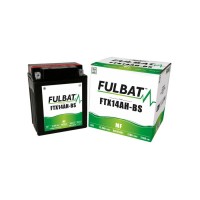 Motobaterie 12V, YTX14AH-BS, 12Ah, 210A, bezúdržbová MF AGM 134x89x166 FULBAT (vč. balení elektrolytu)