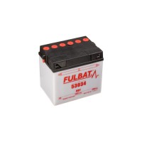 Motobaterie 12V, 53034, 30Ah, 300A, levá, konvenční 186x130x171, FULBAT (vč. balení elektrolytu)