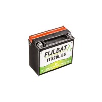 Motobaterie 12V, YTX20L-BS, 18Ah, 270A, bezúdržbová MF AGM 175x87x155, FULBAT(vč. balení elektrolytu)