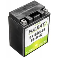 Motobaterie 12V, YTX14AHL-BS/YB14L-A2 GEL 14Ah, 175A, bezúdržbová GEL technologie 135x90x167 FULBAT (aktivovaná ve výrobě)