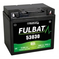 Motobaterie 12V, 53030 GEL (Y60-N30L-A) 30Ah, 325A, bezúdržbová GEL technologie 184x124x170 FULBAT (aktivovaná ve výrobě)