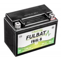 Motobaterie 12V, FB4L-B GEL, 12V, 5Ah, 50A, bezúdržbová GEL technologie 120x70x92 FULBAT (aktivovaná ve výrobě)