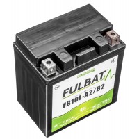 Motobaterie 12V, FB10L-A2/B2 GEL, 12V, 11Ah, 120A, bezúdržbová GEL technologie 133x90x145 FULBAT (aktivovaná ve výrobě)