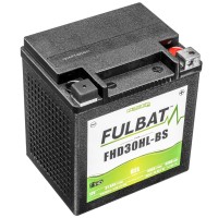 Motobaterie 12V, FHD30HL-BS GEL (Harley.D), 30Ah, 430A, bezúdržbová GEL technologie 165x125x175 FULBAT (aktivovaná ve výrobě)