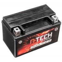 Motobaterie 12V, YTX7A-BS GEL, 6Ah, 90A, bezúdržbová GEL technologie 150x87x94, A-TECH (aktivovaná ve výrobě)
