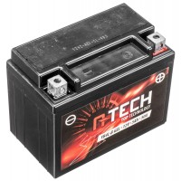 Motobaterie 12V, YB4L-B GEL, 5Ah, 50A, bezúdržbová GEL technologie 120x70x92, A-TECH (aktivovaná ve výrobě)