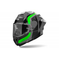 Integrální přilba GP800 Competition, AIROH (fluo zelená/lesklá) 2025