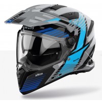 Enduro přilba BANDIT Spicy, AIROH (modrá lesklá) 2025