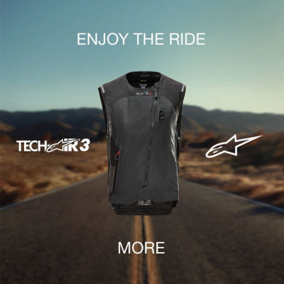 airbagová vesta TECH-AIR®3 system, ALPINESTARS (žlutá fluo/černá) 2024