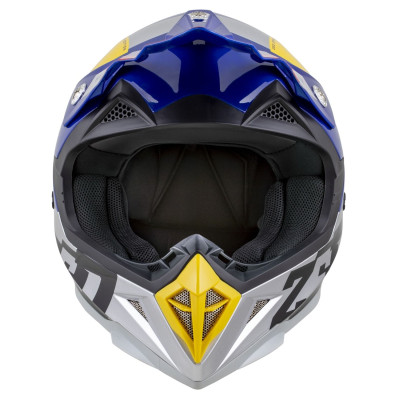 přilba X1.9 TENDO, ZED (modrá perleť/červená/žlutá/stříbrná) 2025