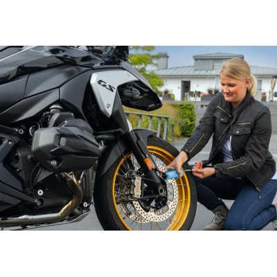 zámek na kotoučovou brzdu Granit Detecto XPlus 2.0 (průměr třmenu 13 mm), ABUS (modrý)