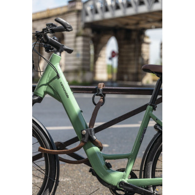 řetězový zámek INFINITY LOOP (délka 140 cm) zelený, ABUS