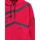 mikina UNBOUND HOODIE, ALPINESTARS (červená)