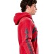mikina UNBOUND HOODIE, ALPINESTARS (červená)