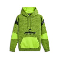 mikina PERPETUATE HOODIE, ALPINESTARS (limetková zelená)