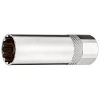 klíč na svíčky extra tenký s magnetem (16 mm) 3/8"