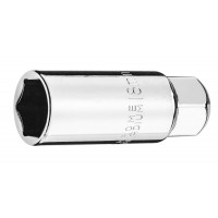 klíč na svíčky extra tenký s gumou (18 mm) 3/8"