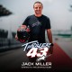 přilba SUPERTECH R10 limitovaná edice JACK MILLER, ALPINESTARS (matný karbon/červená/modrá/žlutá/bílá) 2025