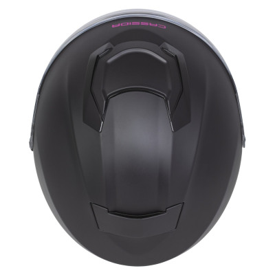 přilba Jet Tech 2.0 Solid, CASSIDA (černá matná/růžová) 2025