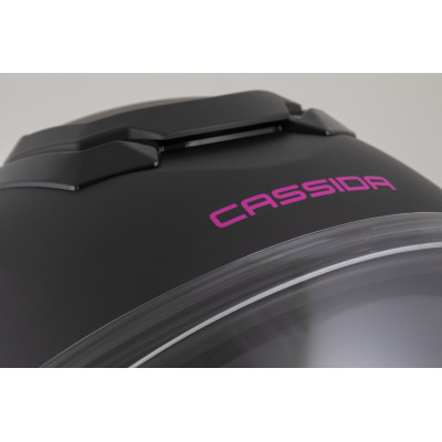 přilba Jet Tech 2.0 Solid, CASSIDA (černá matná/růžová) 2025