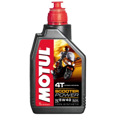 Motorový olej MOTUL SCOOTER POWER 4T 5W-40 1L
