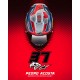 přilba SUPERTECH R10 limitovaná edice PEDRO ACOSTA, ALPINESTARS (modrá/červená/bílá matná) 2025
