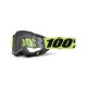 ACCURI 2, 100% Enduro Moto brýle žluté, čiré Dual plexi