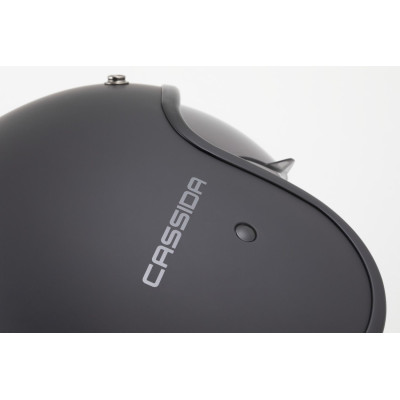 přilba Oxygen 2.0 Solid, CASSIDA (černá matná/tmavě šedá) 2025